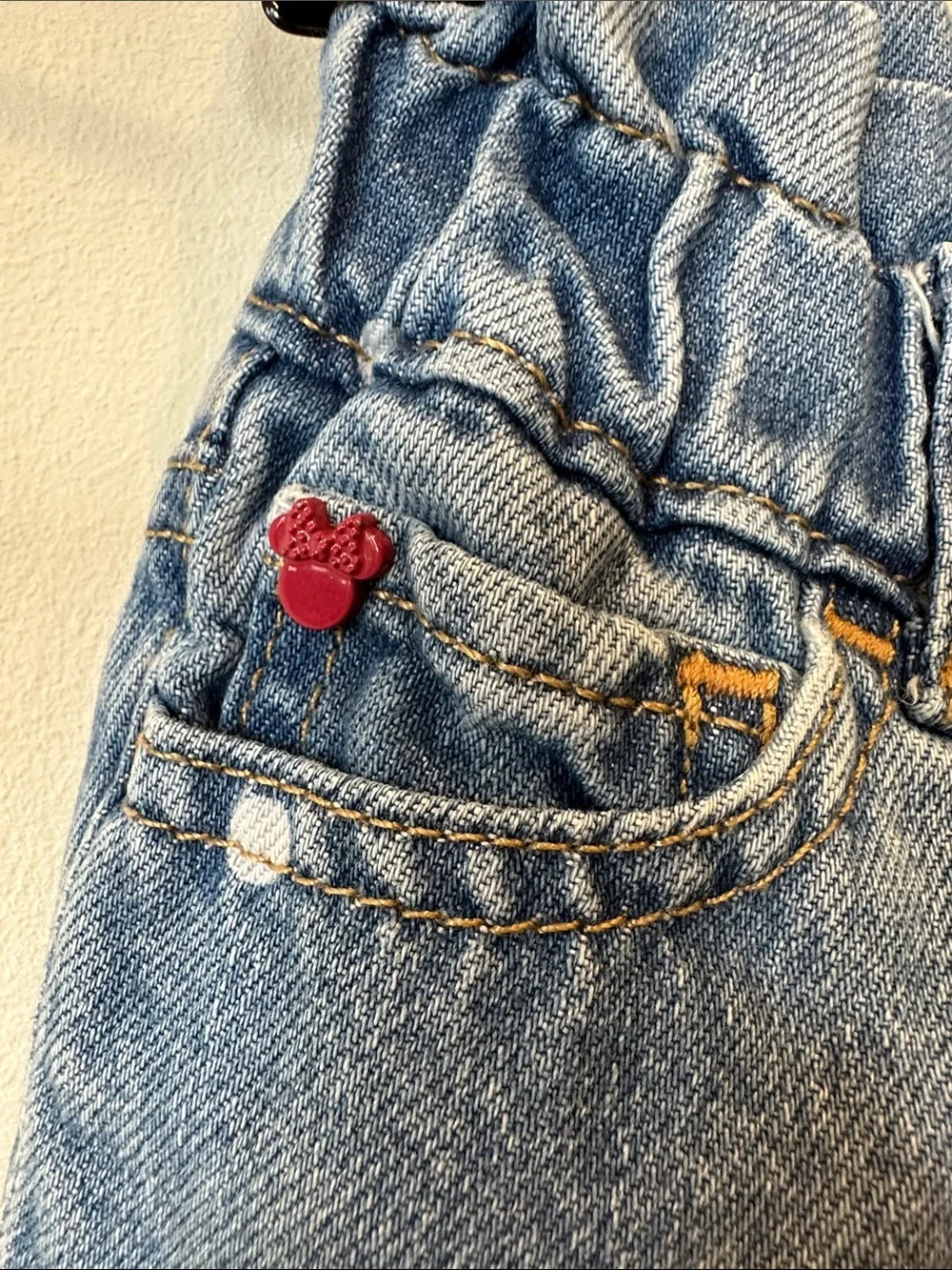 Baby Gap Minnie mouse fleece lined jeans